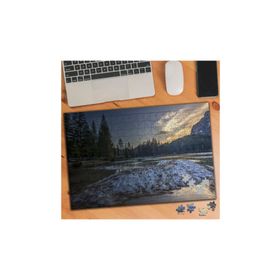 Asilmeydan 455614882 240 Parça Kıyıya Vuran Dalga Manzara Puzzle Yapboz Tablo