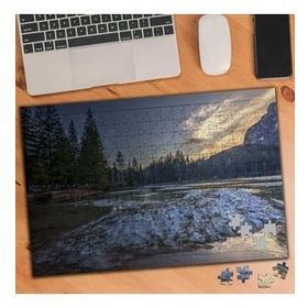 Asilmeydan 455614882 240 Parça Kıyıya Vuran Dalga Manzara Puzzle Yapboz Tablo