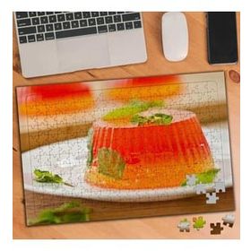 Asilmeydan 455626325 240 Parça Turuncu Naneli Jel Puzzle Yapboz Tablo