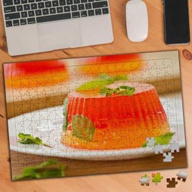 Asilmeydan 455626325 240 Parça Turuncu Naneli Jel Puzzle Yapboz Tablo