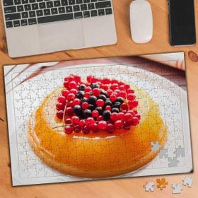 Asilmeydan 455629646 240 Parça Yaban Mersinli Jöle Puzzle Yapboz Tablo