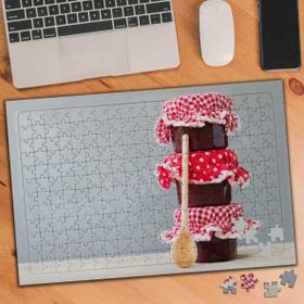 Asilmeydan 455630272 240 Parça Küçük Reçel Konserveleri Puzzle Yapboz Tablo