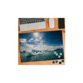 Asilmeydan 455634229 240 Parça Buzul Kütleli Okyanus Puzzle Yapboz Tablo