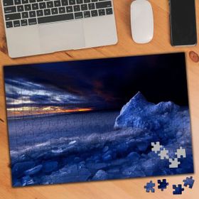 Asilmeydan 455635480 240 Parça Mikro Buzul Çekimi Puzzle Yapboz Tablo
