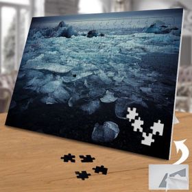 Asilmeydan 455638121 240 Parça Buzul Parçalar Okyanus Puzzle Yapboz Tablo