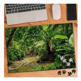 Asilmeydan 455662473 240 Parça Ormanda Akarsuyu Puzzle Yapboz Tablo