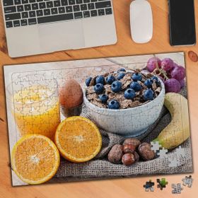 Asilmeydan 455664471 240 Parça Sağlık Besin Öğeleri Puzzle Yapboz Tablo