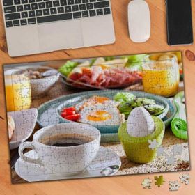 Asilmeydan 455666357 240 Parça Kahvaltı Sunum Masası Puzzle Yapboz Tablo