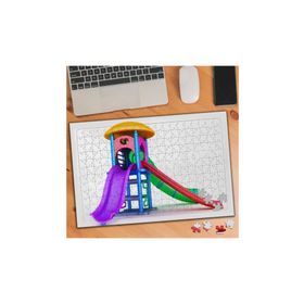 Asilmeydan 455668572 240 Parça Renkli Kaydırak Puzzle Yapboz Tablo
