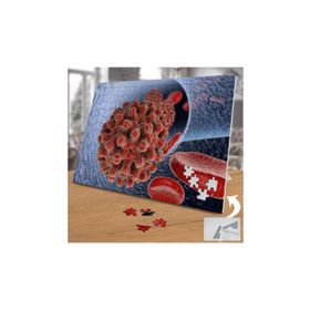 Asilmeydan 455670169 240 Parça Kanda Dolaşan Virüs Puzzle Yapboz Tablo