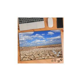 Asilmeydan 455724117 240 Parça Gökyüzü Altında Kurak Çöl Puzzle Yapboz Tablo