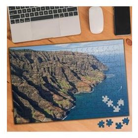 Asilmeydan 455725154 240 Parça Kayalık Dibi Denizi Puzzle Yapboz Tablo