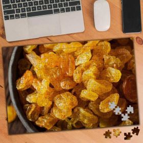 Asilmeydan 455732756 240 Parça Sarı Kuru Üzümler Puzzle Yapboz Tablo