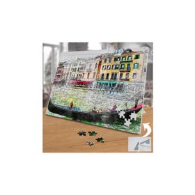 Asilmeydan 455861291 240 Parça Venedik Çizimsel Manzara Puzzle Yapboz Tablo