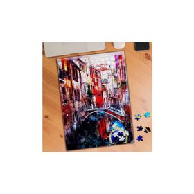 Asilmeydan 455875459 240 Parça Venedik Nehir Manzarası Puzzle Yapboz Tablo