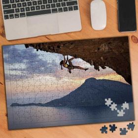 Asilmeydan 455907148 240 Parça Adrenalin Tutkunu Dağcı Puzzle Yapboz Tablo