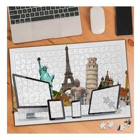 Asilmeydan 455913564 240 Parça Dünya Turu Konseptleri Puzzle Yapboz Tablo