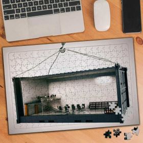 Asilmeydan 455914787 240 Parça Konteyner Daire Tasarım Puzzle Yapboz Tablo
