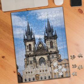 Asilmeydan 455917477 240 Parça Eski Kent Meydanı Prag Puzzle Yapboz Tablo