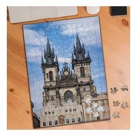 Asilmeydan 455917477 240 Parça Eski Kent Meydanı Prag Puzzle Yapboz Tablo