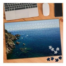Asilmeydan 455917998 240 Parça Taşlı Deniz Kıyı Ovası Puzzle Yapboz Tablo