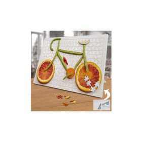 Asilmeydan 455936719 240 Parça Bisiklet Tasarımlı Meyve Puzzle Yapboz Tablo