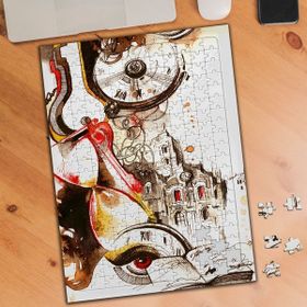 Asilmeydan 455937681 240 Parça Resimsel Zaman Desenleri Puzzle Yapboz Tablo