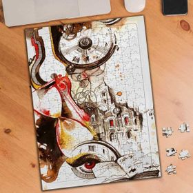 Asilmeydan 455937681 240 Parça Resimsel Zaman Desenleri Puzzle Yapboz Tablo