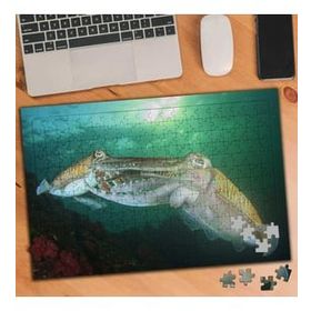 Asilmeydan 455940114 240 Parça Su Altında Ahtapotlar Puzzle Yapboz Tablo