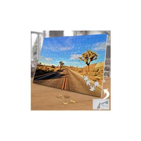 Asilmeydan 455943930 240 Parça Kurak Issız Yol Puzzle Yapboz Tablo