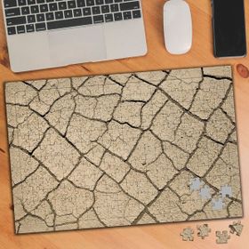 Asilmeydan 455963640 240 Parça Çatlak Kuraklı Çöl Puzzle Yapboz Tablo