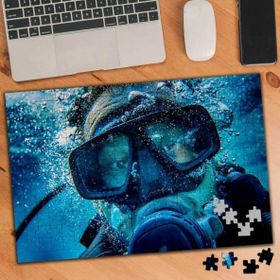 Asilmeydan 456144032 240 Parça Deniz Altında Öz Çekim Puzzle Yapboz Tablo
