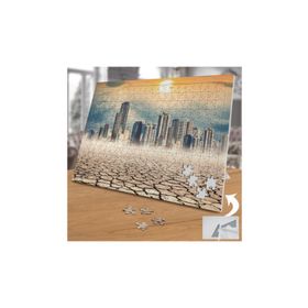 Asilmeydan 456156180 240 Parça Kuraklaşan Metropol Puzzle Yapboz Tablo