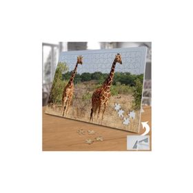 Asilmeydan 456186199 240 Parça Sevimli Hayvan Zürafalar Puzzle Yapboz Tablo