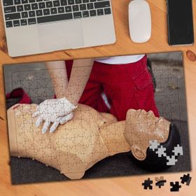 Asilmeydan 456192278 240 Parça Ilk Yardım Müdahale Puzzle Yapboz Tablo