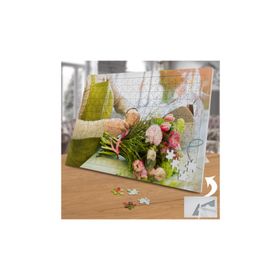 Asilmeydan 456219185 240 Parça Renkli Çiçek Türleri Puzzle Yapboz Tablo