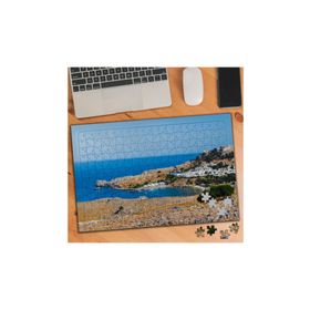 Asilmeydan 456242150 240 Parça Ada Sahili Manzarası Puzzle Yapboz Tablo