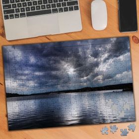 Asilmeydan 456242999 240 Parça Bulutlu Gökyüzü Manzarası Puzzle Yapboz Tablo