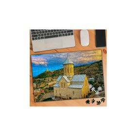 Asilmeydan 456257642 240 Parça Tiflis Gürcistan Mimarisi Puzzle Yapboz Tablo