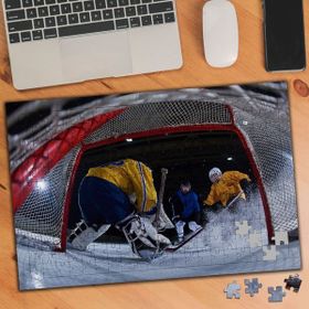 Asilmeydan 456260037 240 Parça Hokey Takım Yarışı Puzzle Yapboz Tablo