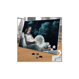 Asilmeydan 456262597 240 Parça Gece Lambası Tutan Kız Puzzle Yapboz Tablo
