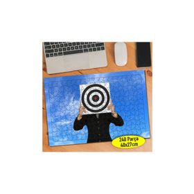 Asilmeydan 456442113 240 Parça Hedef Tahtası Adam Puzzle Yapboz Tablo