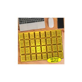 Asilmeydan 456487076 240 Parça Dizili Külçe Altınlar Puzzle Yapboz Tablo
