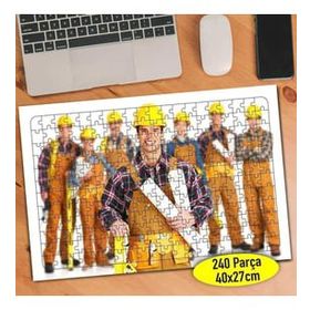 Asilmeydan 456487888 240 Parça Inşaat Mühendisleri Meslek Puzzle Yapboz Tablo