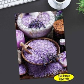 Asilmeydan 456537603 240 Parça Lavanta Yaprakları Puzzle Yapboz Tablo