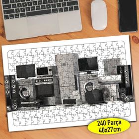 Asilmeydan 456540795 240 Parça Beyaz Eşya Ürünler Puzzle Yapboz Tablo