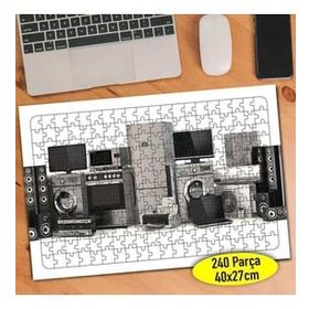 Asilmeydan 456540795 240 Parça Beyaz Eşya Ürünler Puzzle Yapboz Tablo