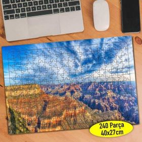 Asilmeydan 456572650 240 Parça Kanyon Manzarası Puzzle Yapboz Tablo