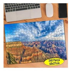 Asilmeydan 456572650 240 Parça Kanyon Manzarası Puzzle Yapboz Tablo