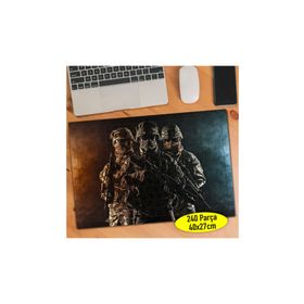 Asilmeydan 456573055 240 Parça Maskeli Üniformalı Askerler Puzzle Yapboz Tablo